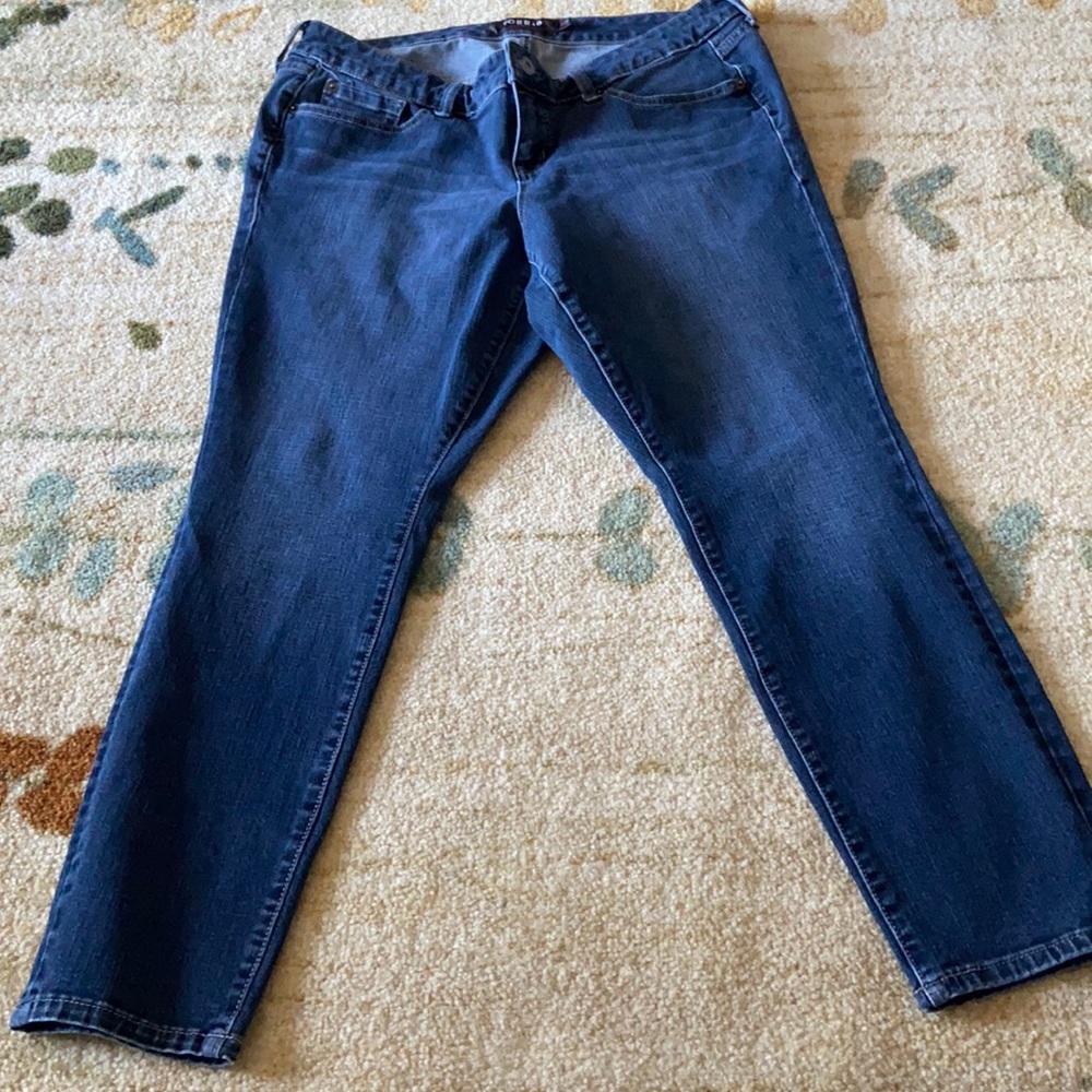 Torrid size 16 straight leg jeans.